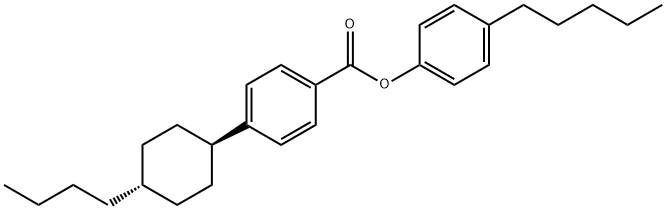丁基环己基苯甲酸对戊基苯酚酯,90937-41-0,结构式