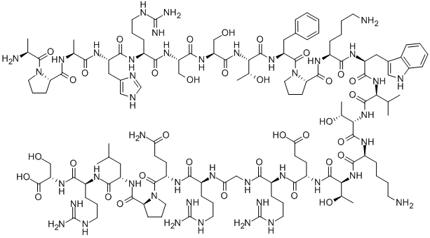 Alarin (human) Structure