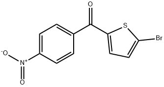 2-BROMO-5-(4-NITROBENZOYL)THIOPHENE Structure