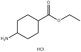4-氨基环己烷甲酸乙酯盐酸盐, 90950-09-7, 结构式