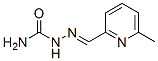 6-methyl-2-pyridinecarboxaldehyde semicarbazone Structure