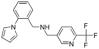 1-[2-(1H-PYRROL-1-YL)PHENYL]-N-([6-(TRIFLUOROMETHYL)PYRIDIN-3-YL]METHYL)METHANAMINE|