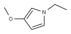 1H-Pyrrole,1-ethyl-3-methoxy-(9CI) Structure