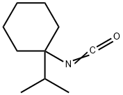 Isocyanic acid, 1-isopropylcyclohexyl ester (7CI) 结构式
