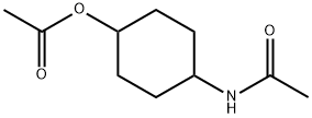 N,O-diacetyl-4-aMinocyclohexanol Struktur
