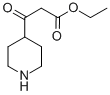 3-氧代-3-(哌啶-4-基)丙酸乙酯, 90979-13-8, 结构式