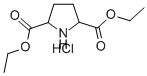 2,5-吡咯烷羧酸二乙酯(HCL), 90979-49-0, 结构式