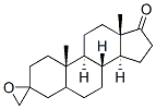 spiro(androstan-3,2'-oxiran)-17-one Structure