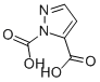 1H-Pyrazole-1,5-dicarboxylicacid(9CI) Structure