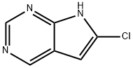 6-chloro-7H-pyrrolo[2,3-d]pyrimidine Structure