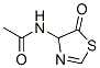 2-Thiazolin-5-one,  4-acetamido-  (7CI) Structure