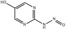 5-Pyrimidinol, 2-(nitrosoamino)- (9CI) 结构式