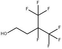 3,4,4,4-TETRAFLUORO-3-(TRIFLUOROMETHYL)BUTAN-1-OL, 90999-87-4, 结构式