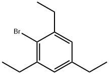 1-BROMO-2,4,6-TRIETHYLBENZENE Structure