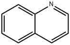 喹啉, 91-22-5, 结构式