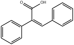 ALPHA-PHENYL-CIS-CINNAMIC ACID Structure