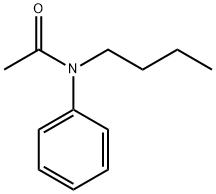 N-ブチルアセトアニリド 化学構造式