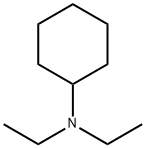 N,N-DIETHYLCYCLOHEXYLAMINE Structure