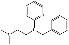 トリペレンナミン 化学構造式