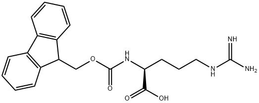 FMOC-L-アルギニン 化学構造式