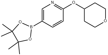 2-(Tetrahydropyran-4-yloxy)pyridine-5-boronic acid, pinacol ester