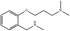 N,N-二甲基-3-(2-((甲基氨基)甲基)苯氧基)丙-1-胺 结构式
