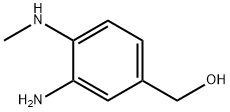 3-AMINO-4-(METHYLAMINO)PHENYL]METHANOL Structure