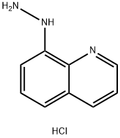 8-肼基喹啉, 91004-61-4, 结构式
