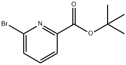 6-bromo-pyridine-2-carboxylic acid tert-butyl ester Struktur