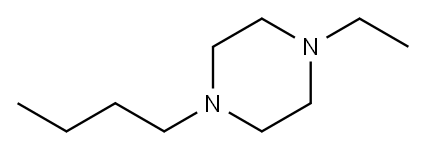Piperazine, 1-butyl-4-ethyl- (7CI) Struktur