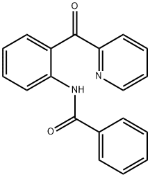 N-[2-(2吡啶甲酰基)苯基]苯甲酰胺,91025-05-7,结构式