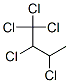 1,1,1,2,3-Pentachlorobutane Structure