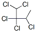 1,1,2,2,3-Pentachlorobutane Structure