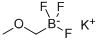 Potassium methoxy-methyltrifluoroborate Struktur