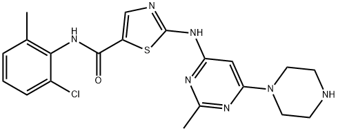 N-DESHYDROXY ETHYL DASATINIB,910297-51-7,结构式