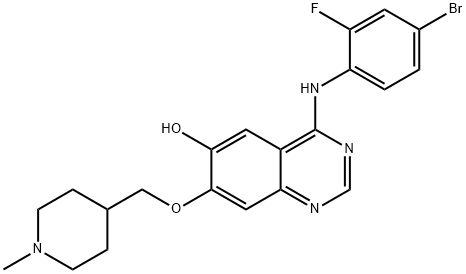 O-DeMethyl Vandetanib Structure