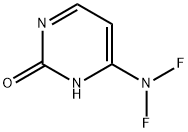 2(1H)-Pyrimidinone, 4-(difluoroamino)- (9CI) Structure