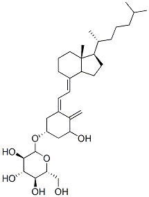 1-hydroxyvitamin D3 3-D-glucopyranoside|
