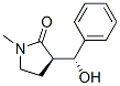 (3R)-3-[(R)-hydroxy-phenyl-methyl]-1-methyl-pyrrolidin-2-one 结构式