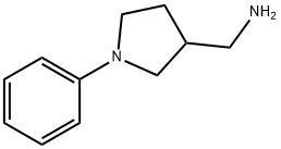 [(1-苯基吡咯烷-3-基)甲基]胺二盐酸盐, 910442-15-8, 结构式