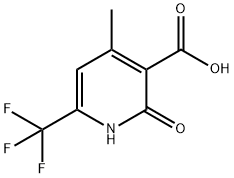 2-HYDROXY-4-METHYL-6-(TRIFLUOROMETHYL)NICOTINIC ACID Structure