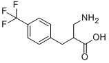 3-氨基-2-(4-三氟甲基苄基)丙酸, 910443-97-9, 结构式