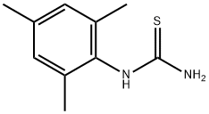 N-(2,4,6-三甲基苯基)硫脲,91059-97-1,结构式