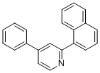 2-(1-NAPHTHALENYL)-4-PHENYLPYRIDINE 结构式