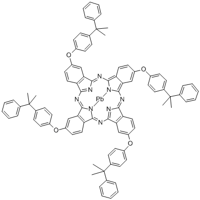 LEAD(II) TETRAKIS(4-CUMYLPHENOXY)- 化学構造式