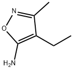 4-ETHYL-3-METHYLISOXAZOL-5-AMINE, 91084-67-2, 结构式