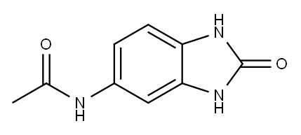 Acetamide, N-(2,3-dihydro-2-oxo-1H-benzimidazol-5-yl)- (9CI) Struktur