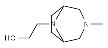 3,8-Diazabicyclo[3.2.1]octane-8-ethanol,3-methyl-(7CI) Struktur