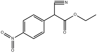 2-氰基-2-(4-硝基苯基)乙酸乙酯 结构式