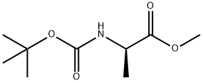 BOC-D-丙氨酸甲酯, 91103-47-8, 结构式